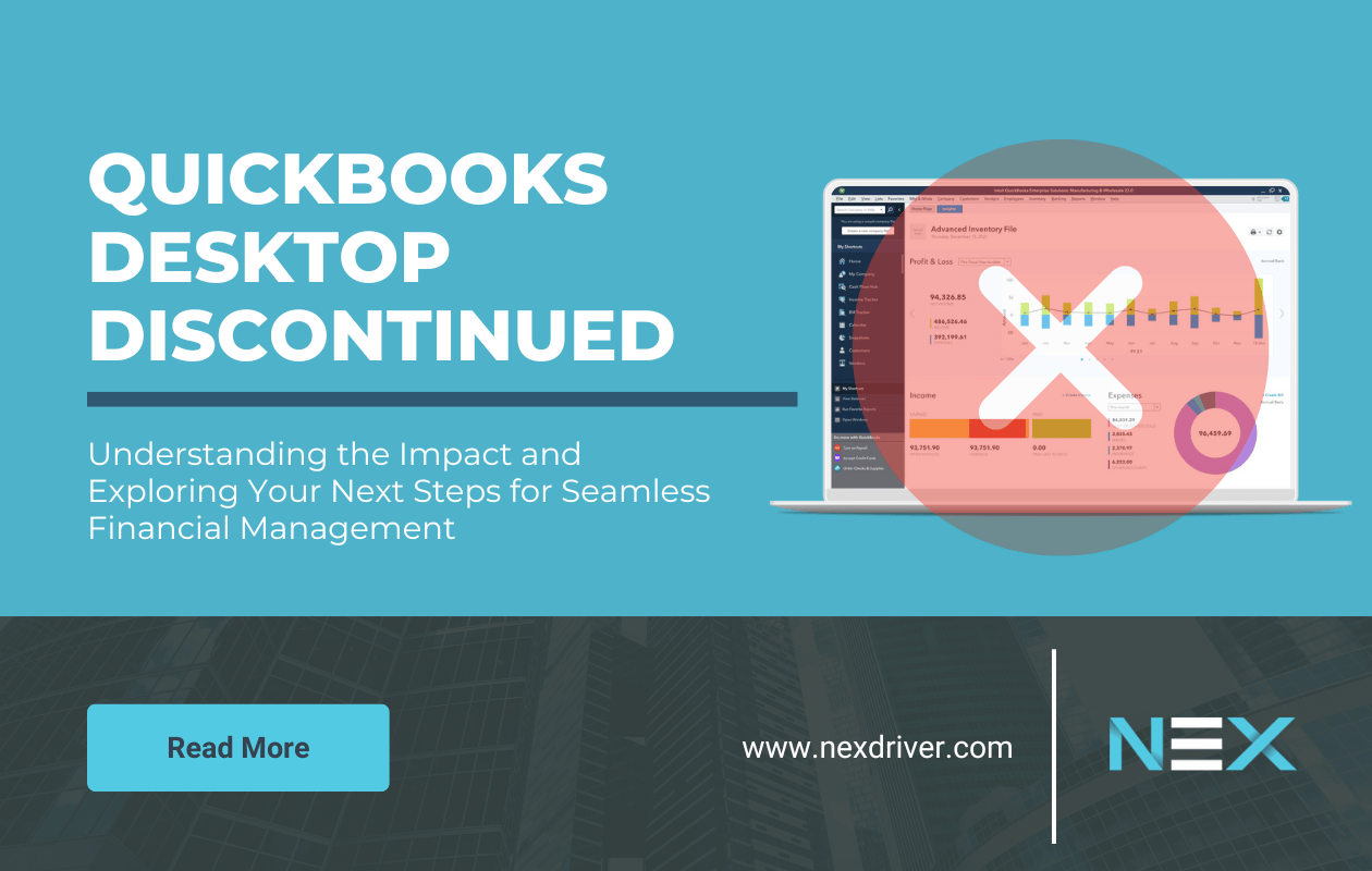 QuickBooks Desktop discontinued